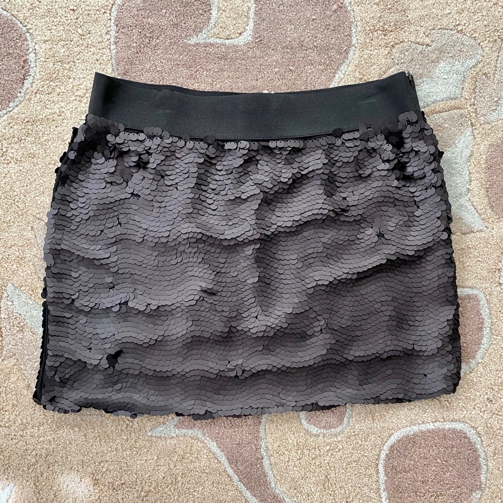 MNG sequined mini skirt size SMALL